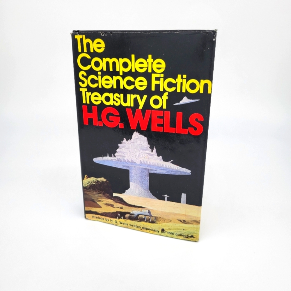 Complete Science Fiction Treasury of HG Wells ~Avenel 1978 1stEd~ HC DJ Book NEW